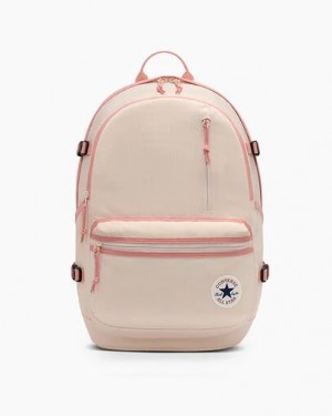 Beige Converse Straight Edge Men Backpacks Singapore | C-27031859