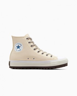 Beige / Blue / White Converse Chuck Taylor All Star City Trek Men Boots Singapore | C-09865749