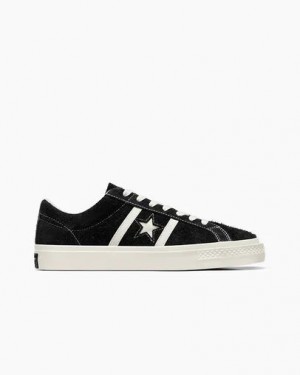 Black Converse CONS One Star Academy Pro Suede Women Skate Shoes Singapore | C-40281369