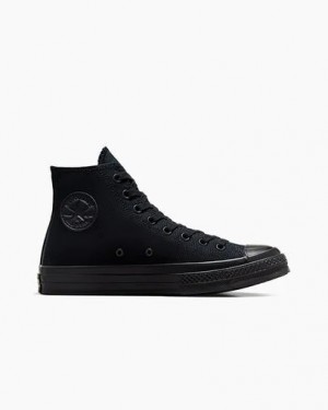 Black Converse Chuck 70 Women Canvas Shoes Singapore | C-79248159