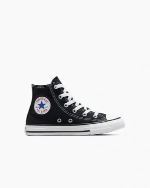 Black Converse Chuck Taylor All Star Classic Kids' Sneakers Singapore | C-80726919