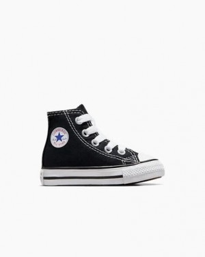 Black Converse Chuck Taylor All Star Classic Kids' Sneakers Singapore | C-79318029