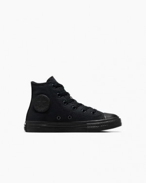 Black Converse Chuck Taylor All Star Classic Kids' Sneakers Singapore | C-64507319