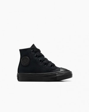Black Converse Chuck Taylor All Star Classic Kids' Sneakers Singapore | C-65830799