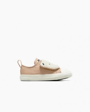 Black Converse Chuck Taylor All Star One Strap Sherpa Bear Kids' Sneakers Singapore | C-87326049