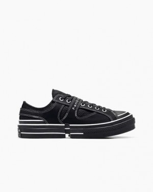 Black Converse Converse x Feng Chen Wang 2-in-1 Chuck 70 Men Sneakers Singapore | C-24690579