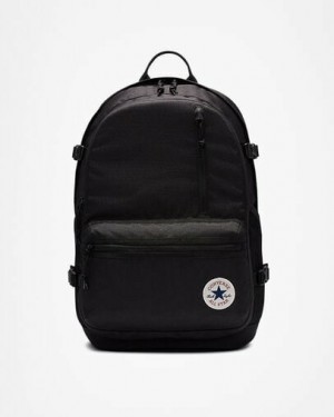 Black Converse Straight Edge Women Backpacks Singapore | C-85906479