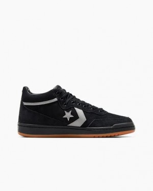 Black / Grey Converse CONS Fastbreak Pro Suede Men Boots Singapore | C-19032579