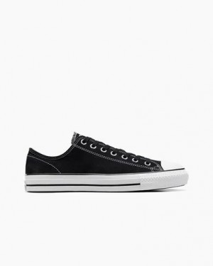 Black / White Converse CONS Chuck Taylor All Star Pro Suede Women Skate Shoes Singapore | C-94368709