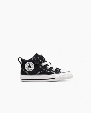 Black / White Converse Chuck Taylor All Star Malden Street Kids' Boots Singapore | C-67183409