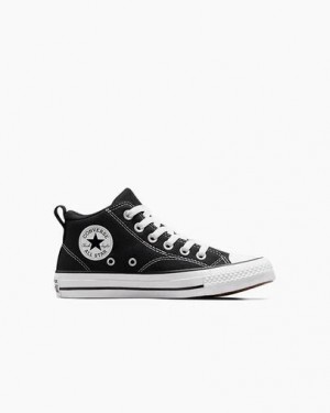 Black / White Converse Chuck Taylor All Star Malden Street Kids' Boots Singapore | C-21873659