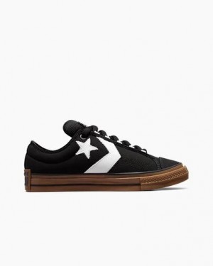 Black / White Converse Star Player 76 Puff Men Tennis Shoes Singapore | C-92047659