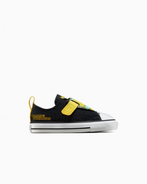 Black / Yellow / Red Converse Converse x Transformers Chuck Taylor All Star Kids' Sneakers Singapore | C-46719309