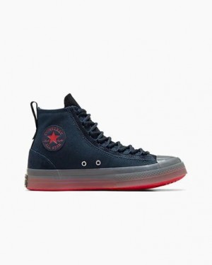Blue / Black / Red Converse Chuck Taylor All Star CX EXP2 Men Sneakers Singapore | C-16482309