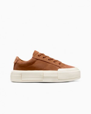 Brown Converse Cruise Suede Women Sneakers Singapore | C-05482739