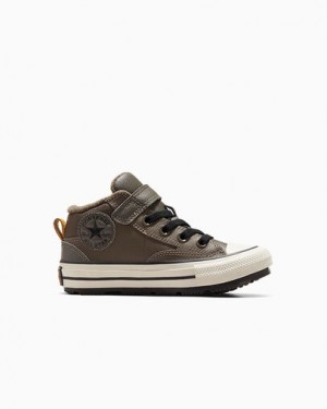 Brown / Black Converse Chuck Taylor All Star Malden Street Kids' Boots Singapore | C-52468099