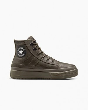 Brown / Black Converse Chuck Taylor All Star Equip Waterproof Men Boots Singapore | C-46915209