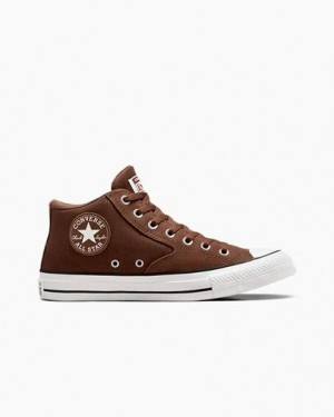Brown / Brown / White Converse Chuck Taylor All Star Malden Street Men Boots Singapore | C-24908579