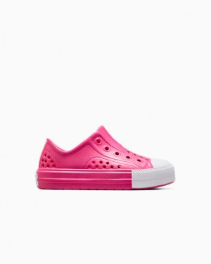 Fuchsia / Fuchsia Converse Chuck Taylor All Star Play Lite CX Kids' Sneakers Singapore | C-21587499