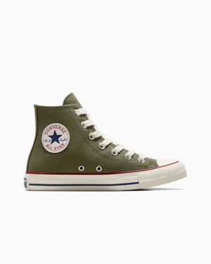 Green Converse Chuck Taylor All Star Women Sneakers Singapore | C-43916589