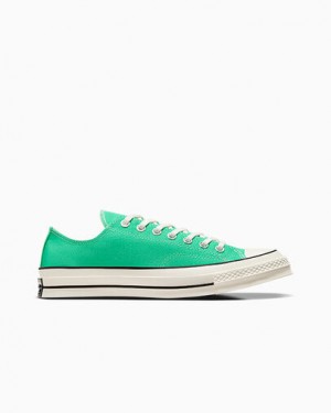 Green / Black Converse Chuck 70 Women Canvas Shoes Singapore | C-93206459
