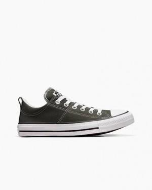 Green / White / Black Converse Chuck Taylor All Star Madison Women Canvas Shoes Singapore | C-02719489