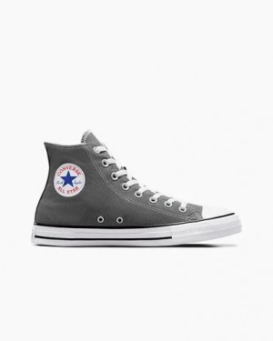 Grey Converse Chuck Taylor All Star Men Canvas Shoes Singapore | C-96175429