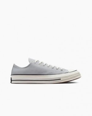 Grey / Black Converse Chuck 70 Women Canvas Shoes Singapore | C-86129459