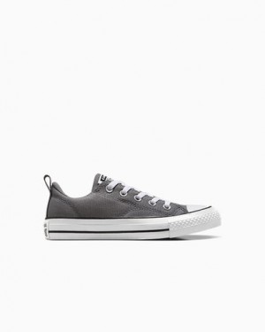 Grey / Black / White Converse Chuck Taylor All Star Malden Street Kids' Sneakers Singapore | C-18437929