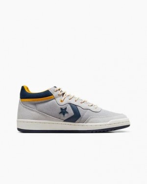 Grey / Grey Converse CONS Fastbreak Pro Men Canvas Shoes Singapore | C-79416539