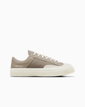 Khaki / Light Converse Chuck 70 Marquis Mixed Materials Women Tennis Shoes Singapore | C-02745819