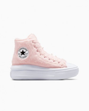 Light Brown / White / Black Converse Chuck All Star Move Women Platform Shoes Singapore | C-54318929