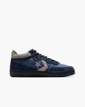 Navy / Black Converse CONS Fastbreak Pro Suede & Cordura Men Boots Singapore | C-25948679