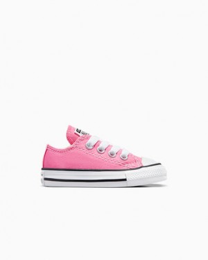Pink Converse Chuck Taylor All Star Classic Kids' Sneakers Singapore | C-15439789