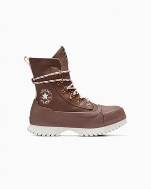Pink Converse Chuck Taylor All Star Lugged 2.0 CC X-Hi Waterproof Women Boots Singapore | C-50134969