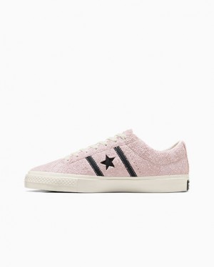 Pink / Black Converse CONS One Star Academy Pro Suede Men Skate Shoes Singapore | C-79803129