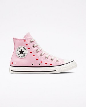 Pink / White Converse Crafted With Love Chuck Taylor All Star Women Sneakers Singapore | C-96051489