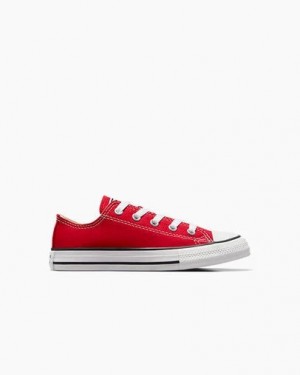 Red Converse Chuck Taylor All Star Classic Kids' Sneakers Singapore | C-31496829