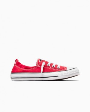 Red Converse Chuck Taylor All Star Shoreline Women Slip On Shoes Singapore | C-54869029