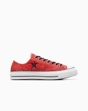Red Converse Converse x Stüssy Chuck 70 Women Sneakers Singapore | C-01496759
