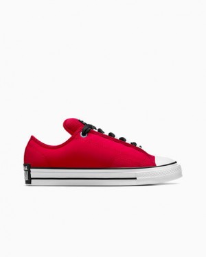 Red / White / Black Converse Chuck Taylor Puff Women Tennis Shoes Singapore | C-68157239