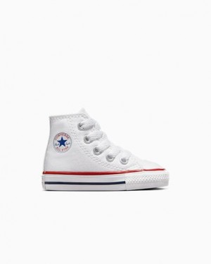White Converse Chuck Taylor All Star Classic Kids' Sneakers Singapore | C-20846139