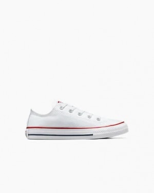 White Converse Chuck Taylor All Star Classic Kids' Sneakers Singapore | C-98230519