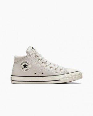 White Converse Chuck Taylor All Star Madison Leather Women Sneakers Singapore | C-63279549