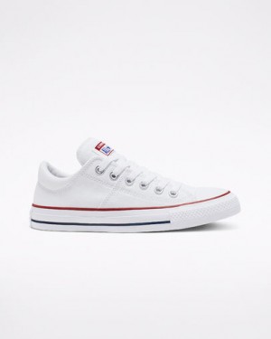 White Converse Chuck Taylor All Star Madison Women Canvas Shoes Singapore | C-26873419