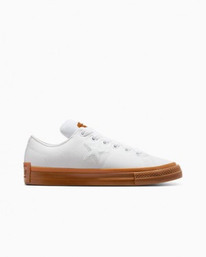 White Converse One Star Puff Men Tennis Shoes Singapore | C-30897419