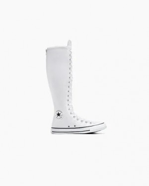 White / Beige White / Black Converse Chuck Taylor All Star XXHi Men Sneakers Singapore | C-49016529