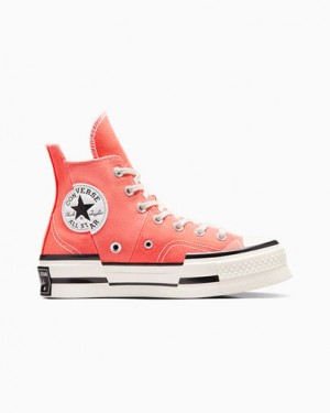 White / Black Converse Chuck 70 Plus Women Sneakers Singapore | C-23961479