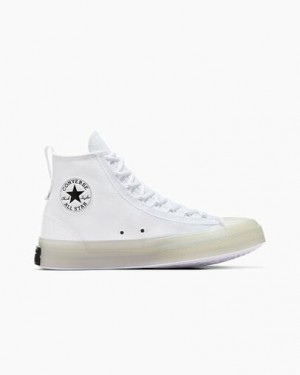 White / Black Converse Chuck Taylor All Star CX EXP2 Men Sneakers Singapore | C-63859079