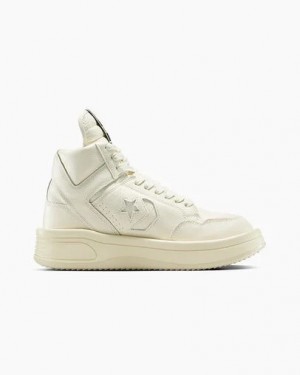 White / Cream Converse Converse x DRKSHDW TURBOWPN Women Boots Singapore | C-81390749